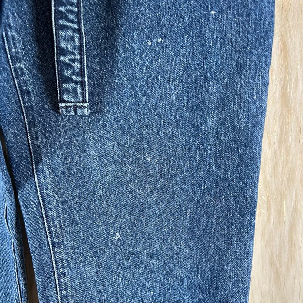 Abercrombie & Fitch Mom Jeans Belted Paper Bag Waist High Rise Womens Size 25/0 - Picture 8 of 12